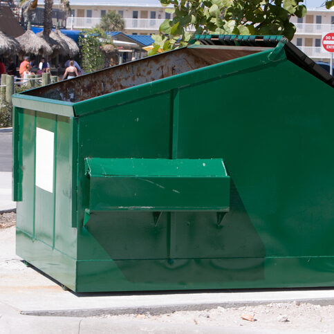Green Dumpster